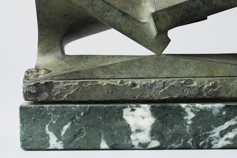 Gio' Pomodoro - Senza titolo, 1973 - Bronzo