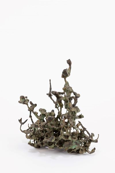 Senza titolo, scultura in bronzo