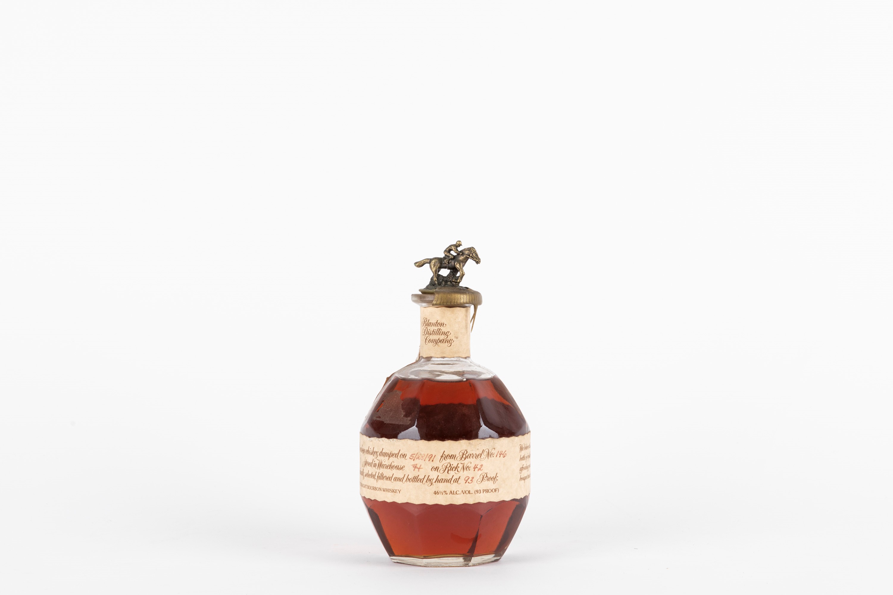 USA - Blanton's Bourbon Single Barrel dumped 1991 1991 | Fine