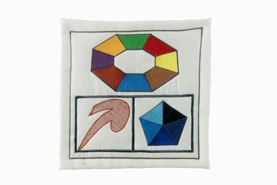 Anello Cromatico, coppia di arazzi, 1991