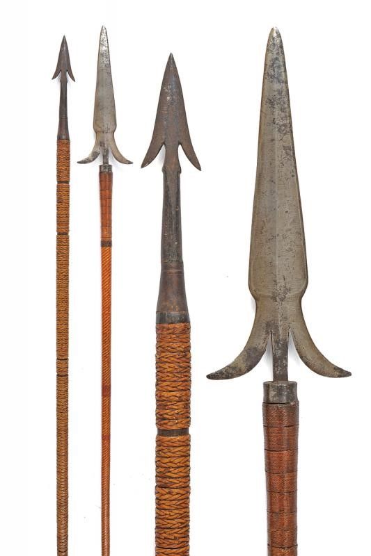 Lance (a lot of two) | Rare and Fine Antique Arms from the Malay ...