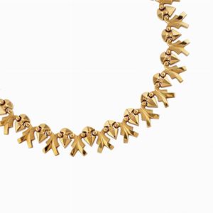  - Collana in oro, 1950 circa