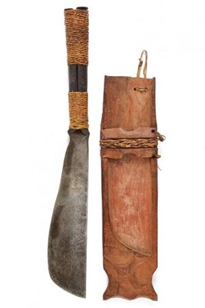 A knife of the Igorot | Rare and Fine Antique Arms from the Malay 