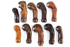 Impugnatura da kris tunggak semi (lotto di dieci)