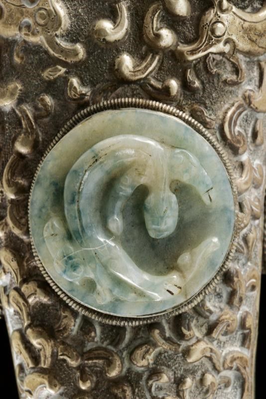 Daga Cerimoniale con Fornimenti in Argento