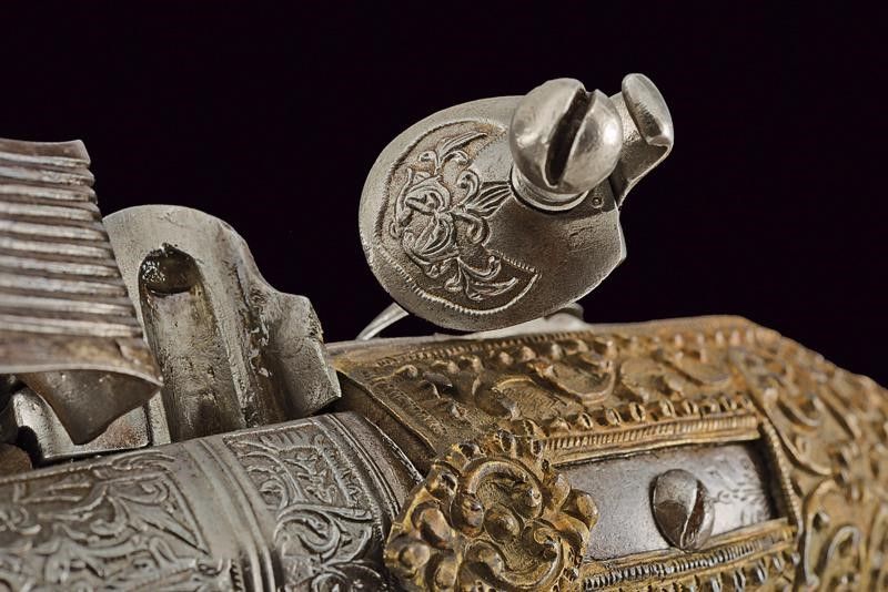 Elegante Pistola a Pietra Focaia