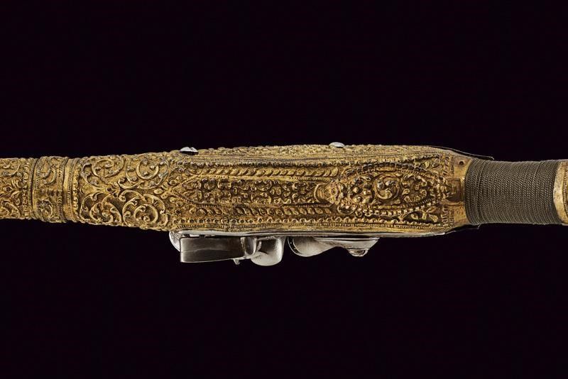 Elegante Pistola a Pietra Focaia