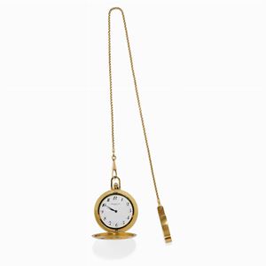 A 18K yellow gold pocket watch, Audemars Piguet