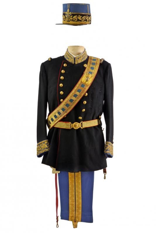Uniforme di Servizio Dell'ultimo Comandante della Guardia Nobile, Epoca Paolo Vi