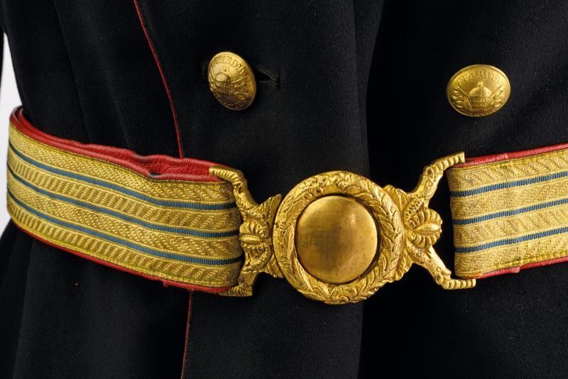 Uniforme di Servizio Dell'ultimo Comandante della Guardia Nobile, Epoca Paolo Vi