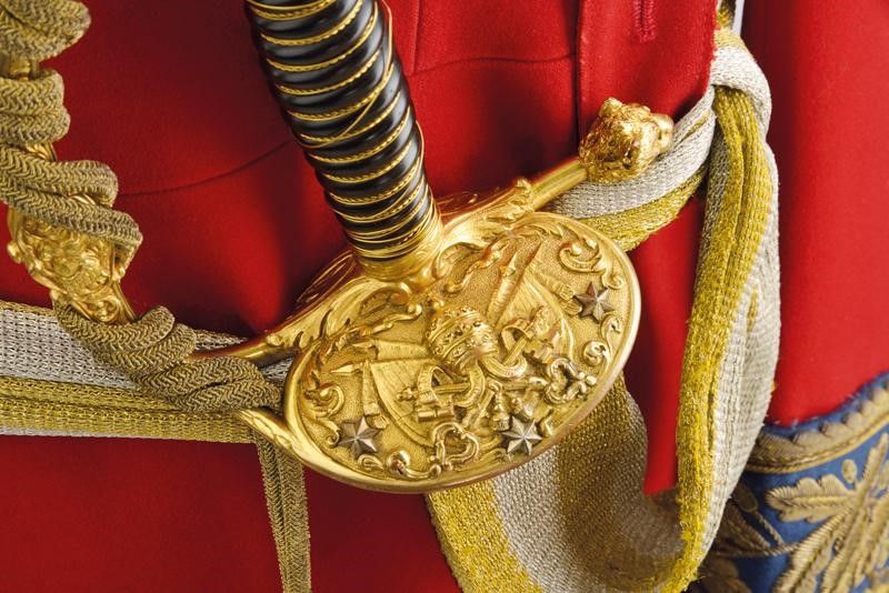 Uniforme di Gala Dell'ultimo Comandante della Guardia Nobile, Epoca Paolo Vi