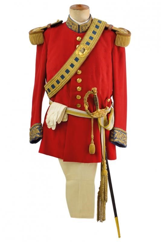 Uniforme di Gala Dell'ultimo Comandante della Guardia Nobile, Epoca Paolo Vi