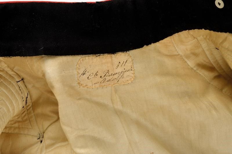Uniforme di Servizio del Generale della Guardia Nobile Adolfo Pianciani Epoca Papa Leone XIII