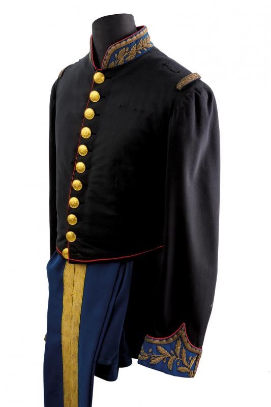 Uniforme di Servizio del Generale della Guardia Nobile Adolfo Pianciani Epoca Papa Leone XIII
