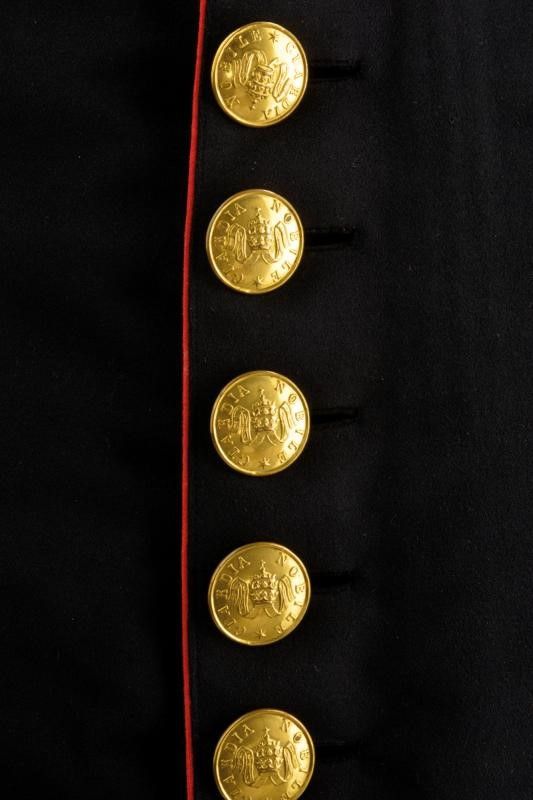 Uniforme di Servizio del Generale della Guardia Nobile Adolfo Pianciani Epoca Papa Leone XIII