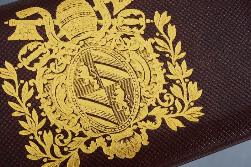 Due Medaglioni di Presentazione Effigianti il Busto e L'emblema di Pio IX