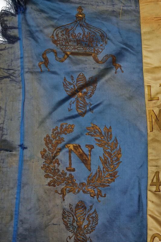 Bandiera del '4e Regiment De Chasseurs', Dono di Napoleone III al Reggimento