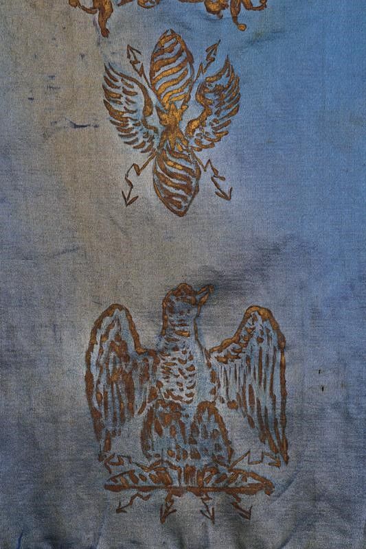 Bandiera del '4e Regiment De Chasseurs', Dono di Napoleone III al Reggimento
