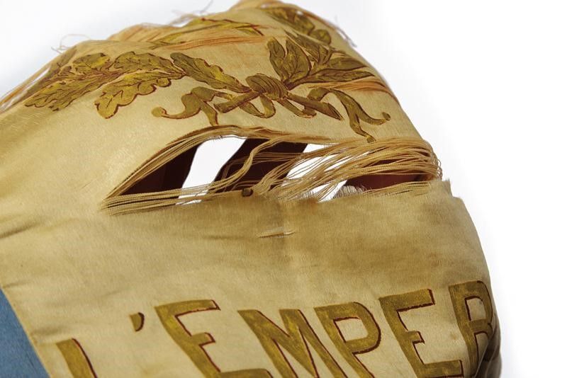 Bandiera del '4e Regiment De Chasseurs', Dono di Napoleone III al Reggimento