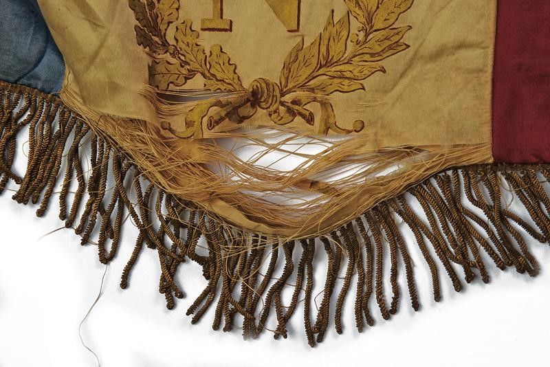 Bandiera del '4e Regiment De Chasseurs', Dono di Napoleone III al Reggimento