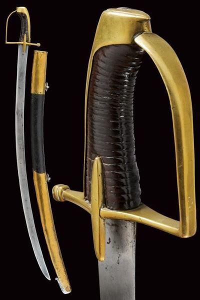 Rara Sciabola da Ussaro, Vecchio Regime Modello 1767
