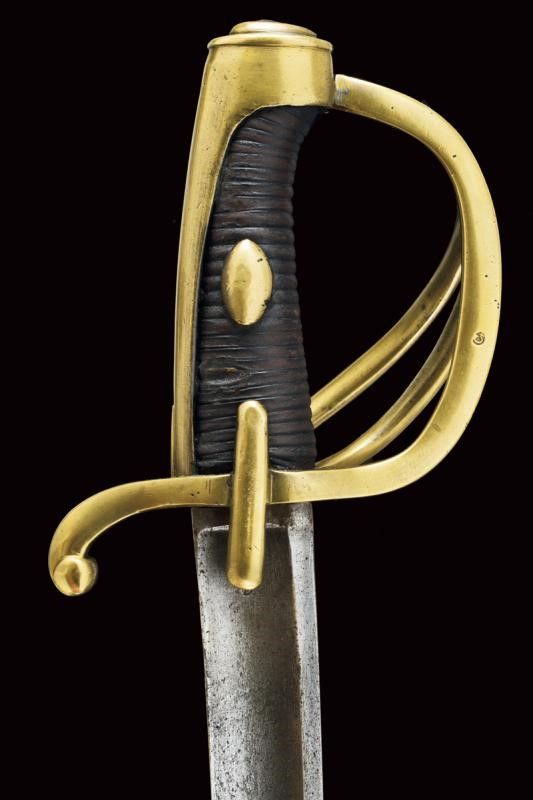 Interessante Sciabola Mod. An XI da Cavalleria Leggera Firmata Barisoni