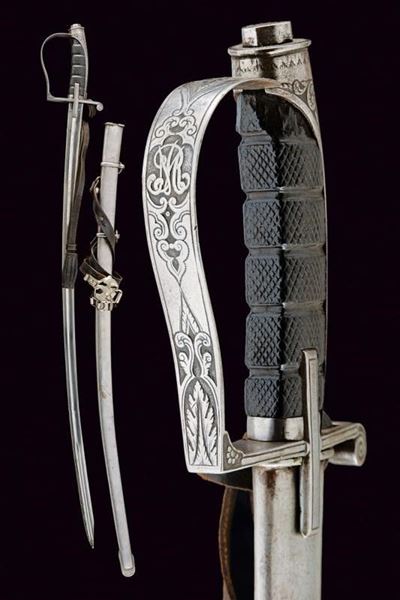 Sciabola da Ufficiale Mod. 1855 Monogrammata