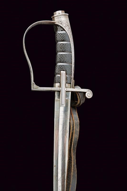 Sciabola da Ufficiale Mod. 1855 Monogrammata