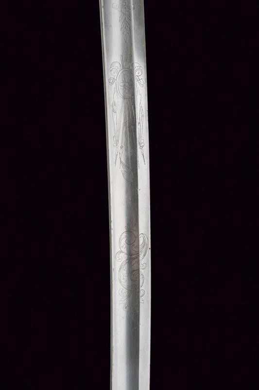 Sciabola da Ufficiale Mod. 1855 Monogrammata