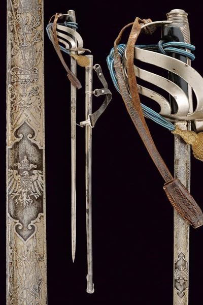 Sciabola da Ufficiale di Cavalleria Mod. 1873 con Interessante Lama