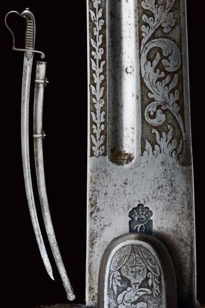 Sciabola da Ufficiale del Genio per il Servizio a Cavallo 1830-1860