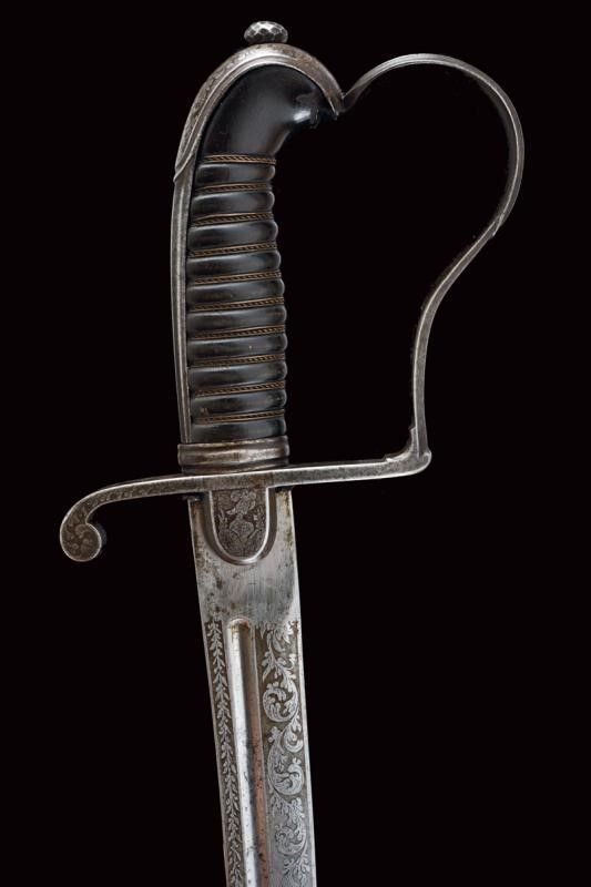 Sciabola da Ufficiale del Genio per il Servizio a Cavallo 1830-1860