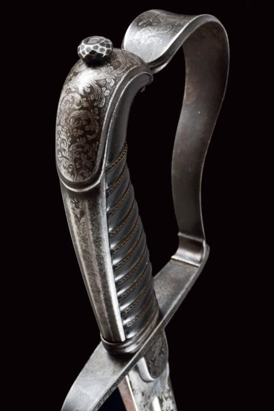 Sciabola da Ufficiale del Genio per il Servizio a Cavallo 1830-1860