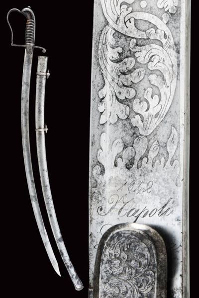 Rara Sciabola da Ufficiale degli Ussari (1835-1860)