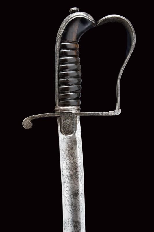 Rara Sciabola da Ufficiale degli Ussari (1835-1860)