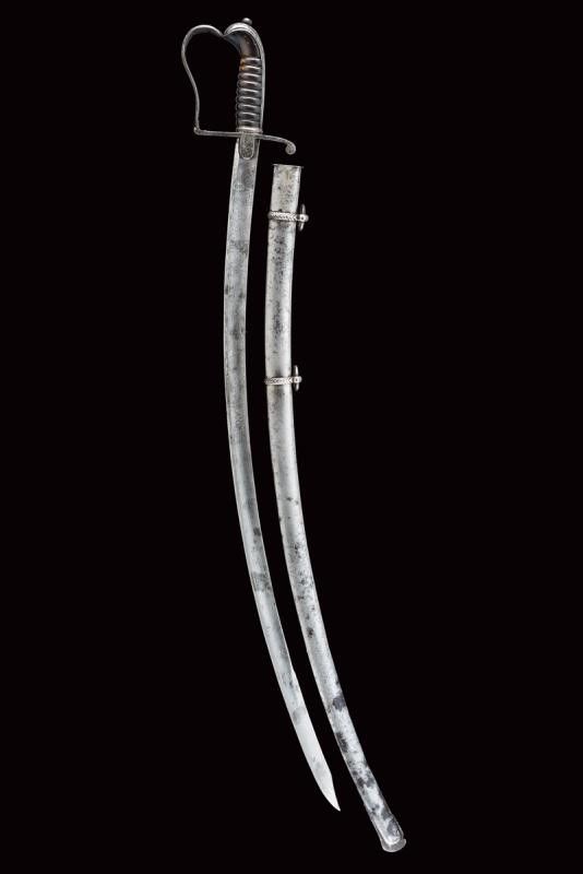 Rara Sciabola da Ufficiale degli Ussari (1835-1860)