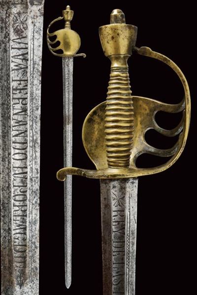 Sciabola da Truppa Reggimento Real Macedonia, Ferdinando IV (1765-180)5