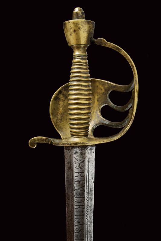 Sciabola da Truppa Reggimento Real Macedonia, Ferdinando IV (1765-180)5