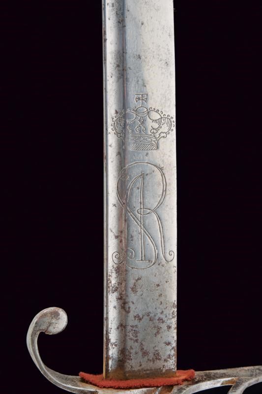 Rara Sciabola Dell'epoca di Re Stanislao II Augusto Poniatowski (1764-1794)