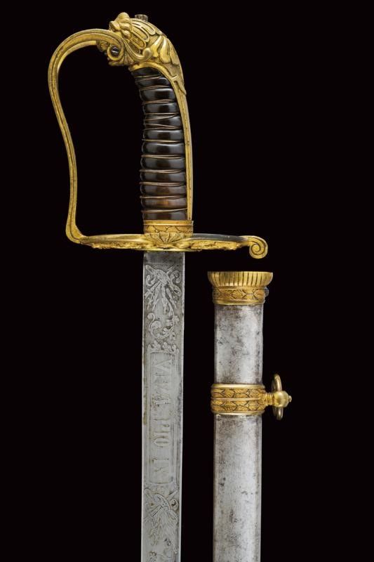 Spada da Ufficiale della Guardia Civica Mod. 1847