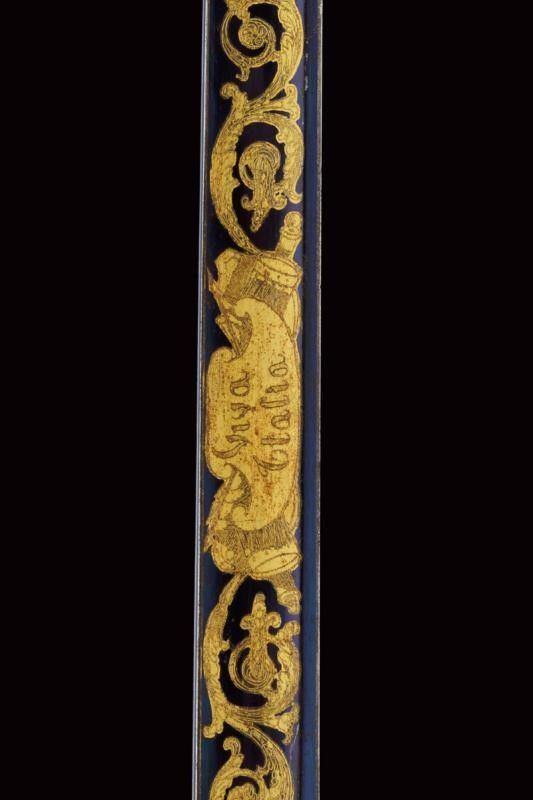 Spada da Ufficiale della Guardia Civica Mod. 1847 con Bellissima Lama
