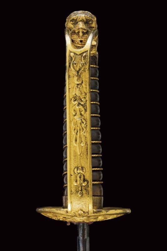 Spada da Ufficiale della Guardia Civica Mod. 1847 con Bellissima Lama