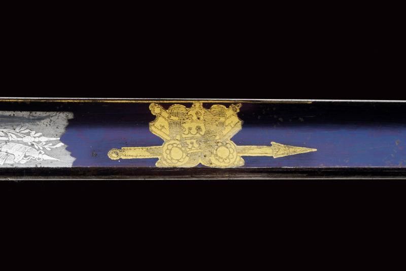 Spada da Ufficiale della Guardia Civica Mod. 1847 con Bellissima Lama