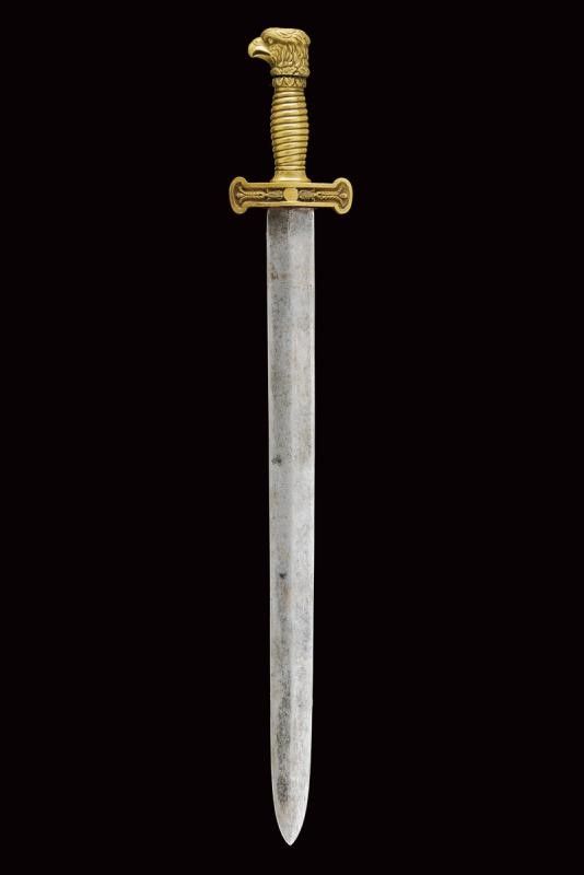 Raro Gladio della Guardia Civica Mod. 1847 con Pomo a Testa D'aquila