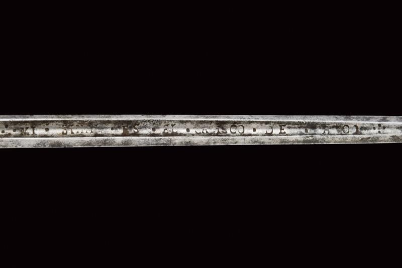 Bello Spadino con Fornimenti in Argento