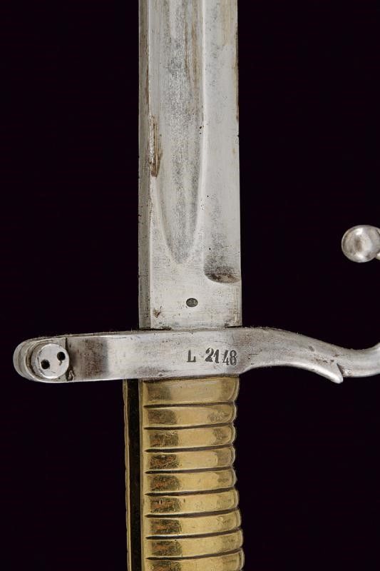 Rara Baionetta Vetterli Mod. 1870 Primo Tipo