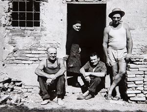 Luzzara, la famiglia Lusetti