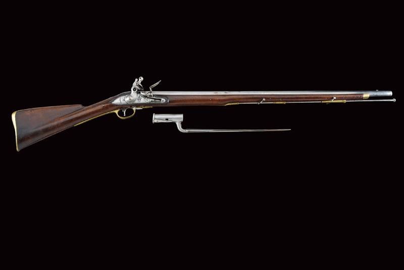 Fucile Brown Bess a Pietra Focaia con Baionetta