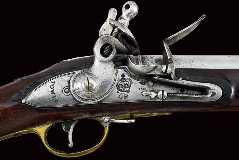 Fucile Brown Bess a Pietra Focaia con Baionetta