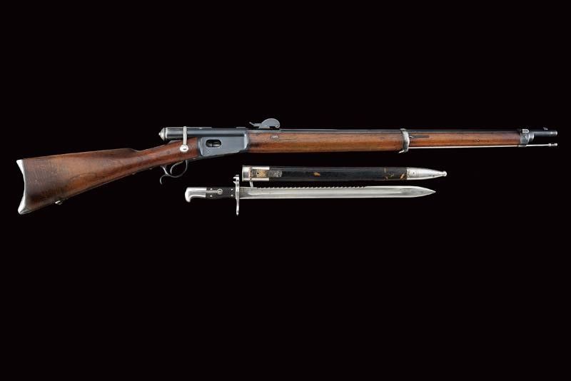 Fucile Vetterli Mod. 1878 con Baionetta